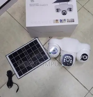 Solar Camera Triple Lens 4g Solar V380 Tripple