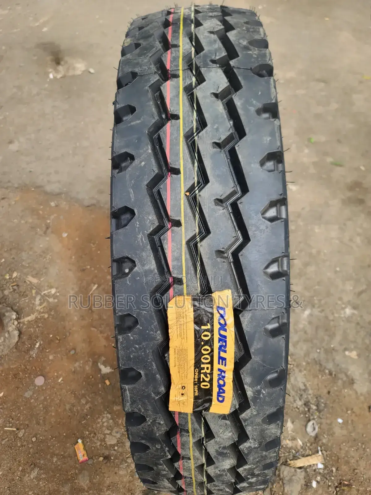 10.00 R20 Double Road Tyres