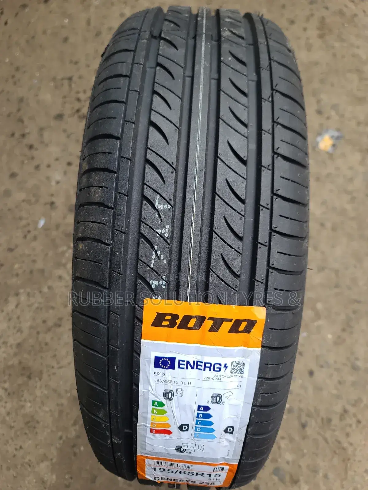 195 /65 R15 Boto Tyres 91h Genesys
