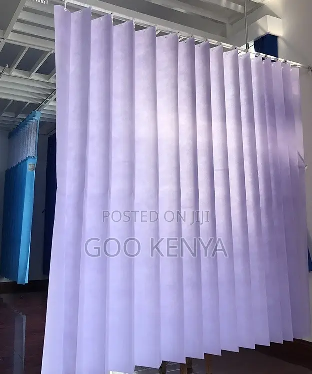 Home Curtains; Hospital Ward Polypropylene Screening Curtain Blinds