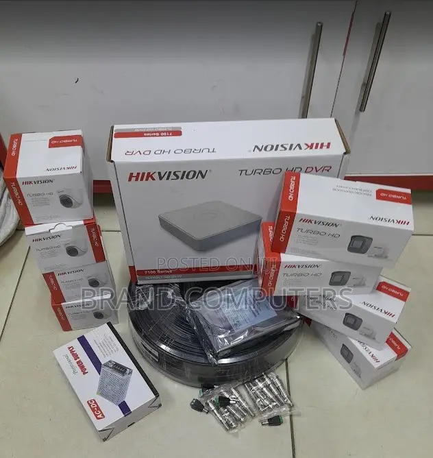 Hikvision 8 Channel Full Hd 2mp Night Vision CCTV Cameras System Kit