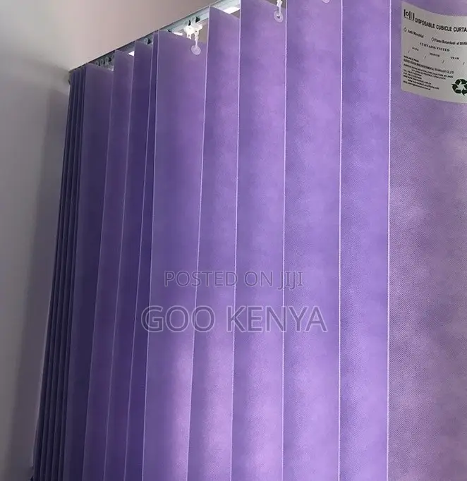 Home Curtains; Hospital Ward Polypropylene Screening Curtain Blinds
