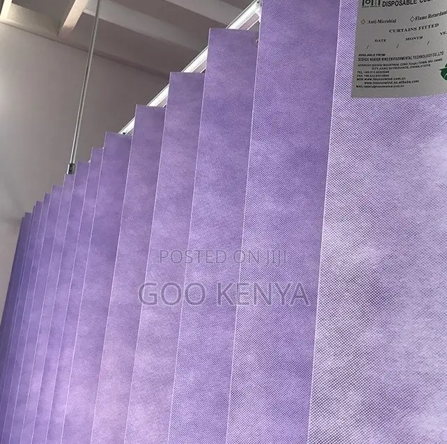 Home Curtains; Hospital Ward Polypropylene Screening Curtain Blinds