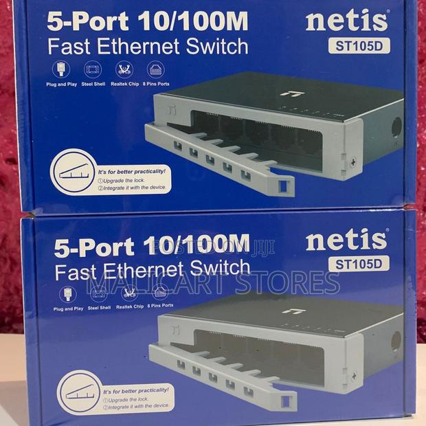 Netis St105d 5-Port Fast Ethernet Switch