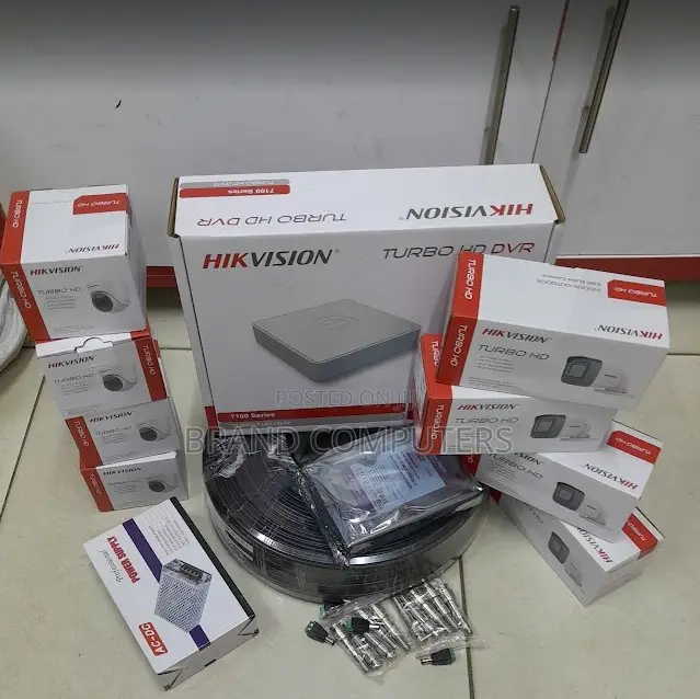 Hikvision 8 Channel CCTV Kit 1080p Full Hd With 1tb Hard Drive, 100m