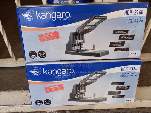 Kangaroo Heavy Duty Paper Punch 2160 2 Hole Punch - main view