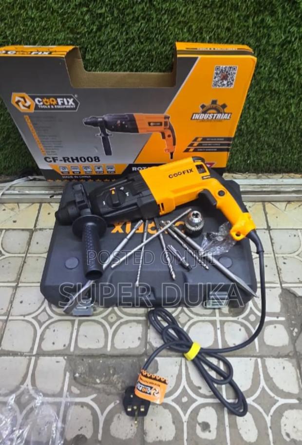Coofix Rotary Hammer 
Comes With Extra Chuck.