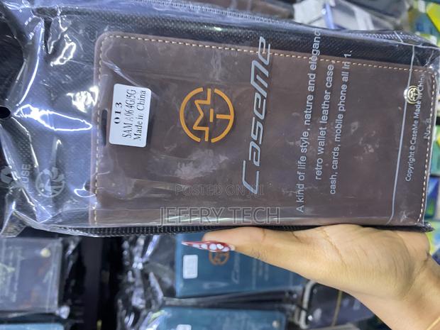 Nwnk13 Samsung Galaxy A06 Case Leather Wallet Book Flip Case - main view