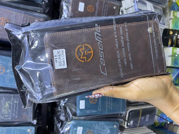 Nwnk13 Samsung Galaxy A06 Case Leather Wallet Book Flip Case - thumbnail 3