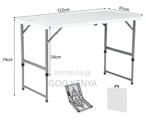 Home Table; Storage Foldable Plastic Table for Camping Activities
