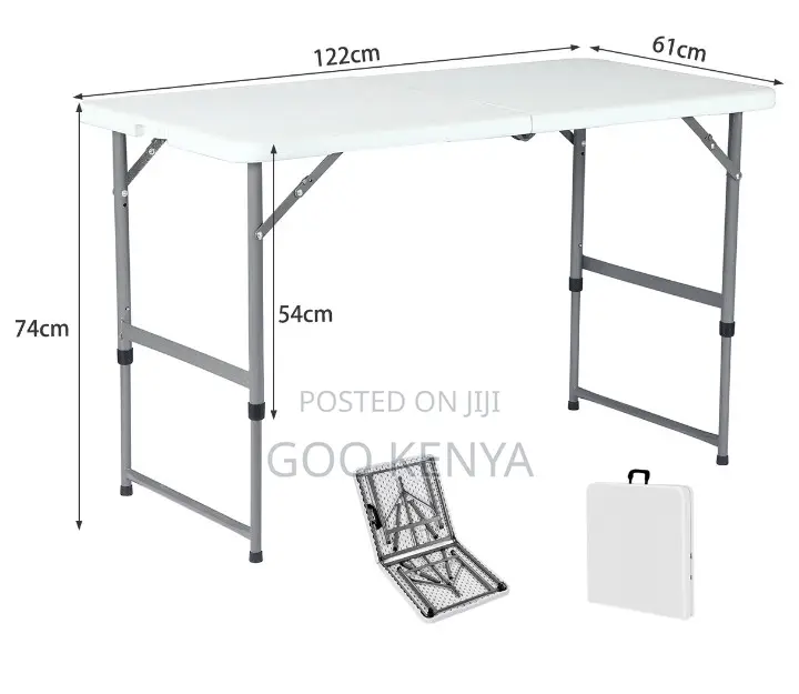 Home Table; Storage Foldable Plastic Table for Camping Activities