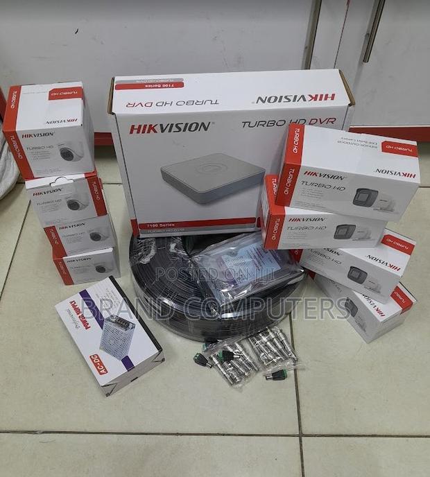 Hikvision 8 Channels 1080p Full Hd CCTV Security Surveillance Cameras