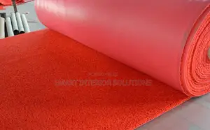 Red Office Spaghetti Mat