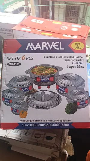 6pcs Set Stainless Steel Hotpots