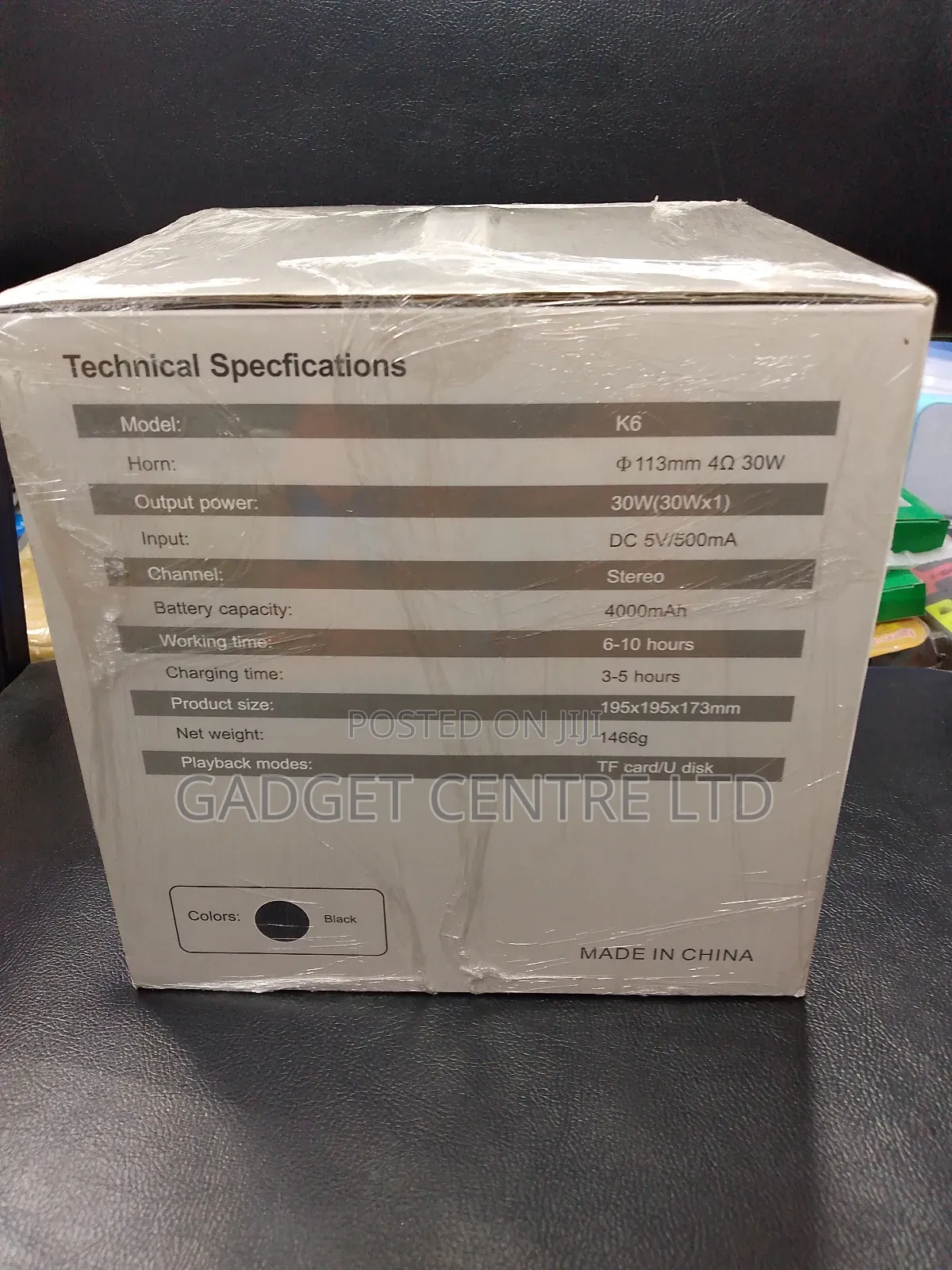 New Stereo RGB Music Speaker 30w