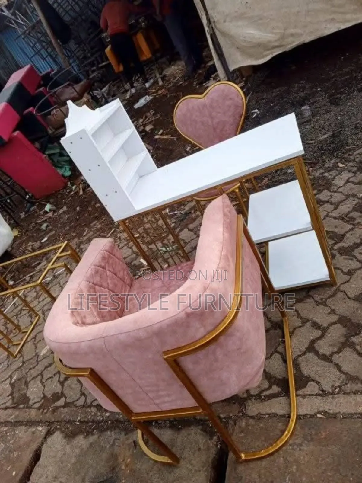 Nails Set Of Table And Chairs