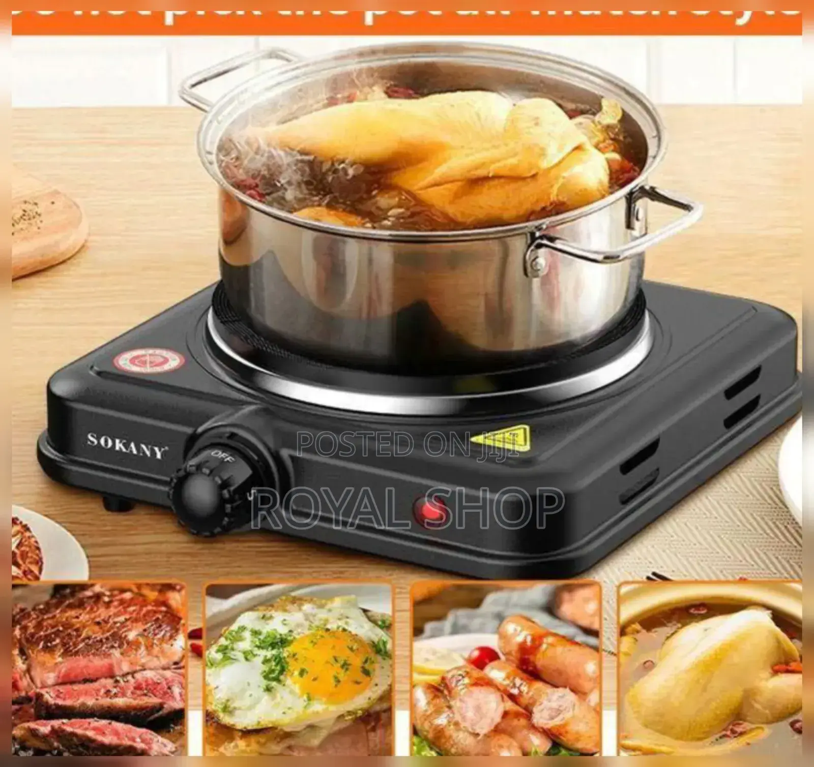 Electric Sokany Stove