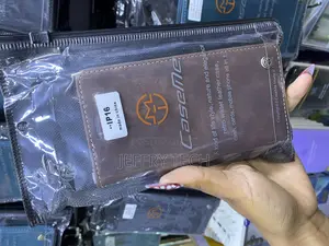 Byfon iPhone 16 Pu Leather Flip Leather Wallet Case With Card Slots
