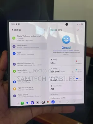 New Samsung Galaxy Z Fold7 256 GB Gray