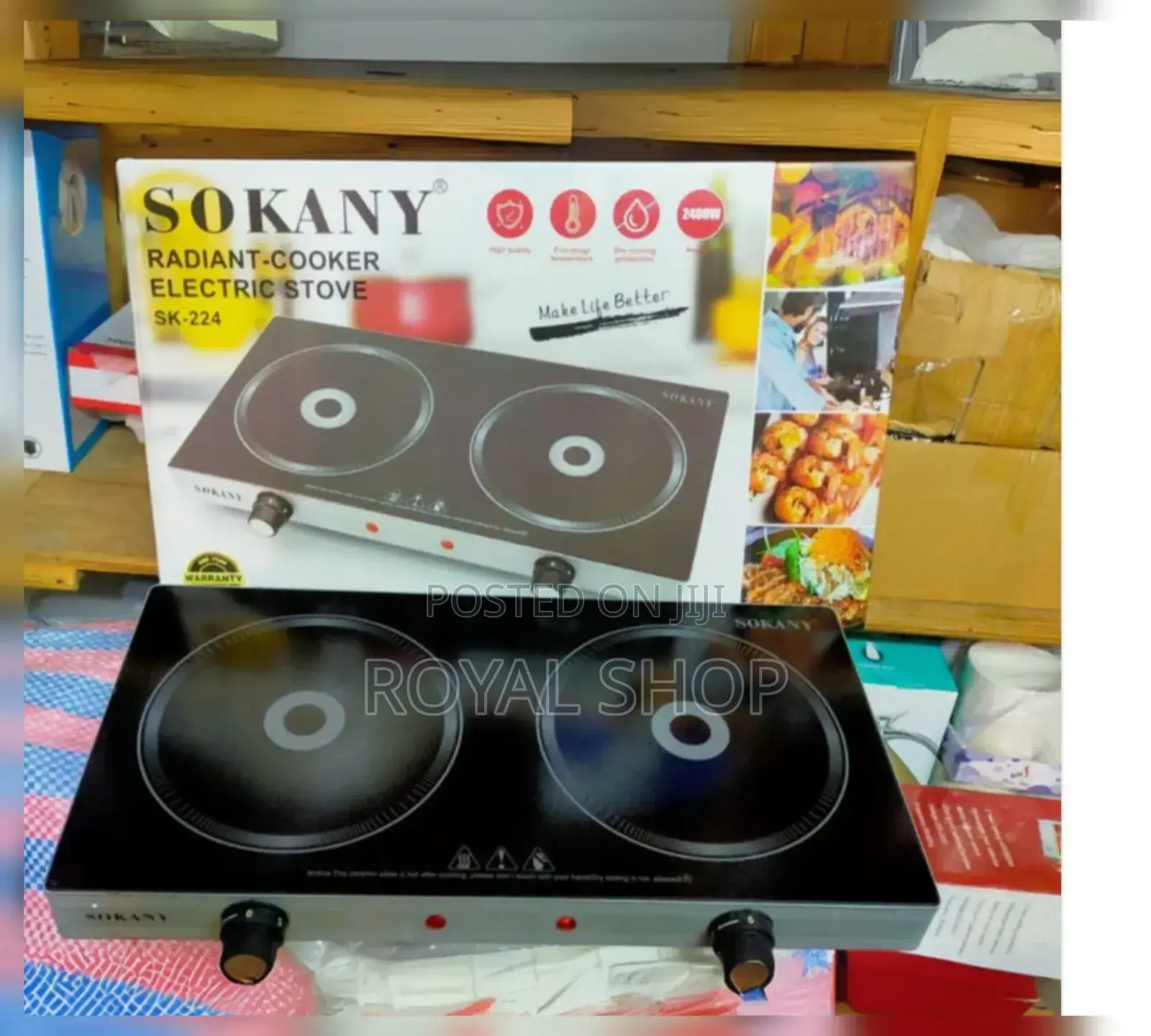 Sokany Double Induction Cooker