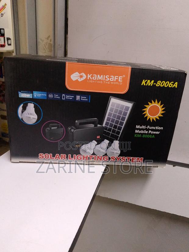 Kamisafe Solar Lighting System - main view
