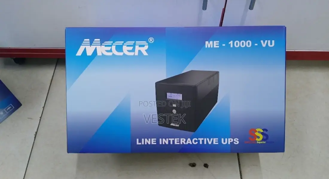Mecer Line Interactive Ups 1000va, 600w