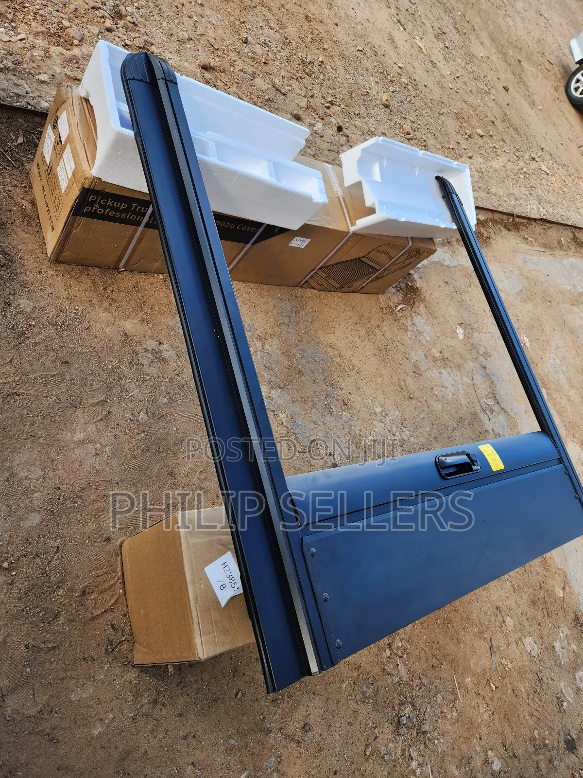 Roller Shutter for Toyota Hilux Mk8 9 (2016+) Double Cab Bed Black