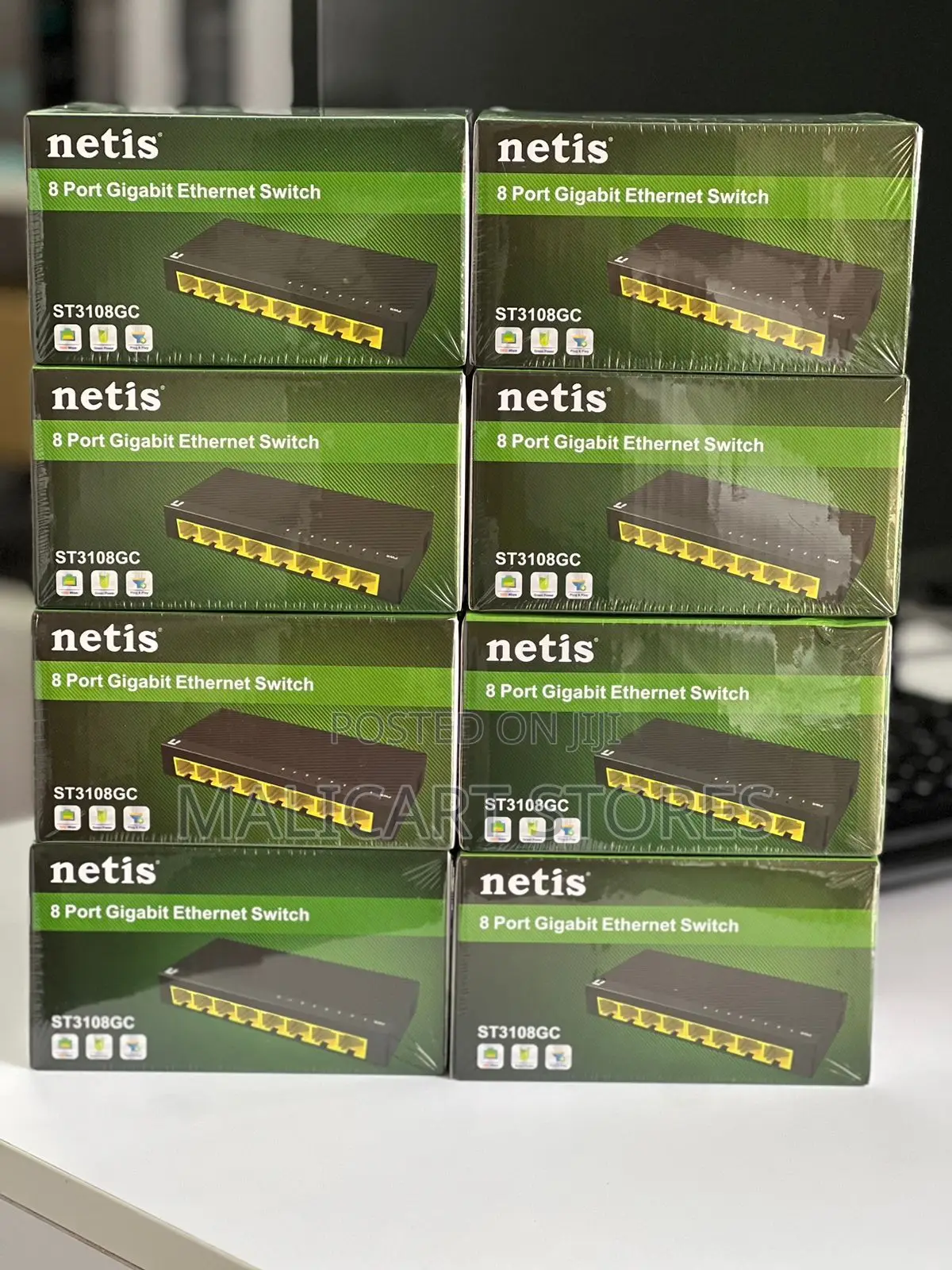 Netis St3108gc 8 Port Gigabit Ethernet Switch
