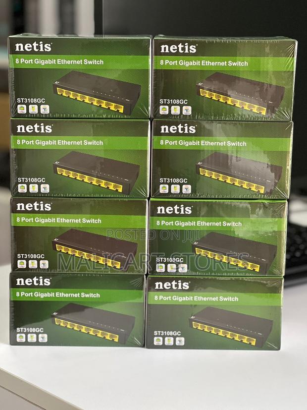 Netis St3108gc 8 Port Gigabit Ethernet Switch