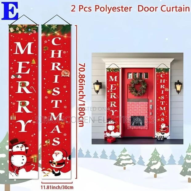 Christmas Door Banner 2pc Set