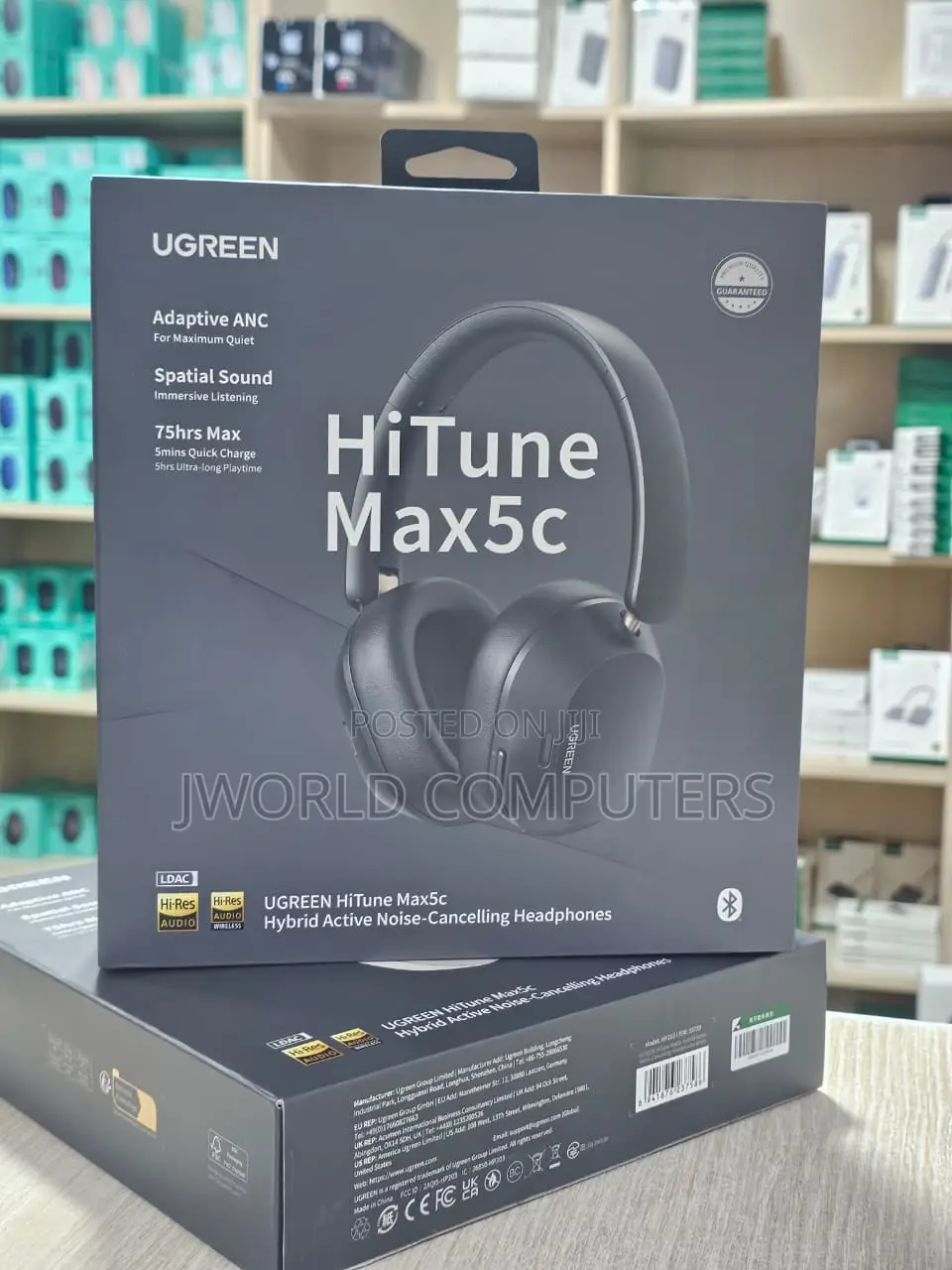 Ugreen Headphones at Max 5 and Noise Cancelling Max 5 Available