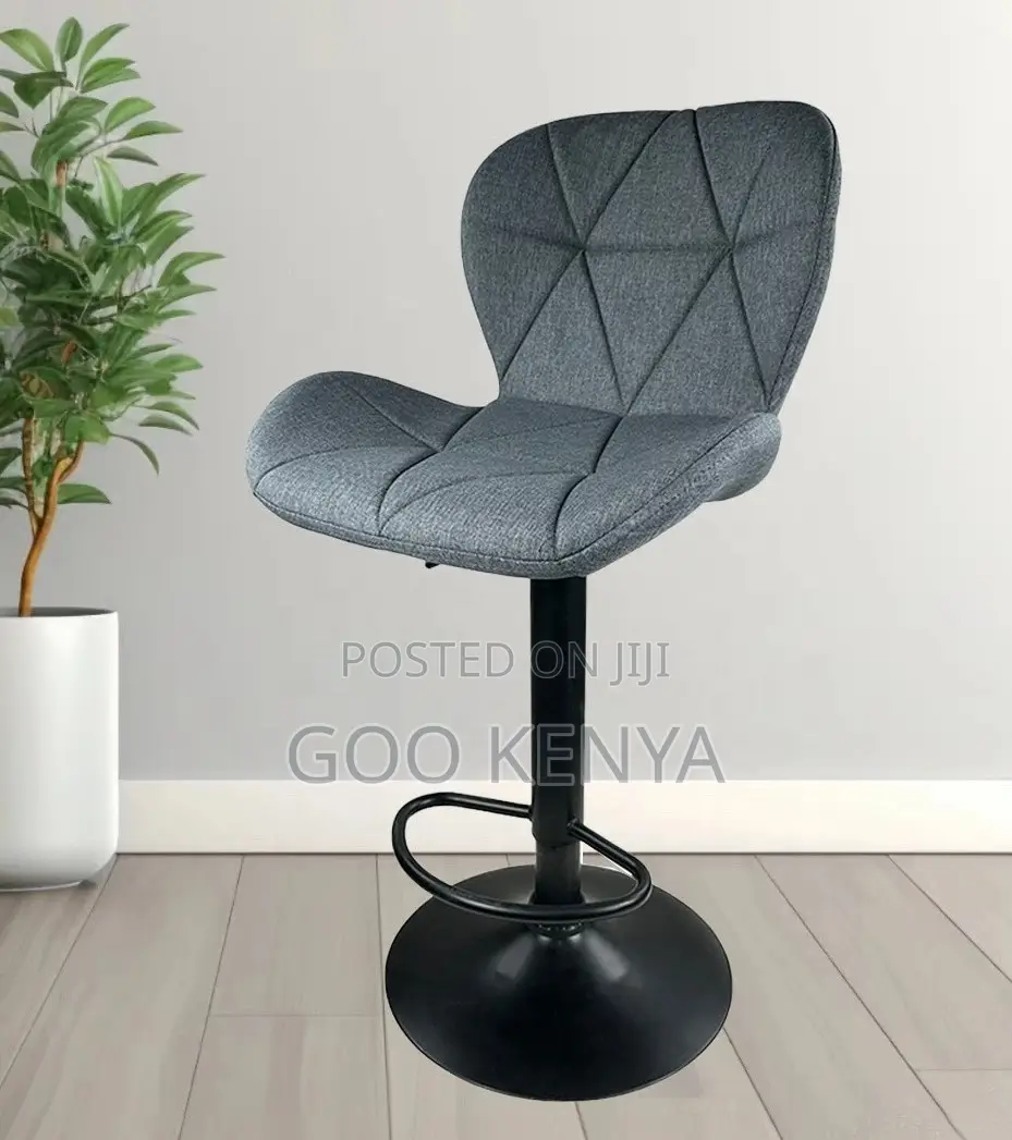 Home Stool; High-End Leather Bar Chair – Adjustable Seat for Kitchen