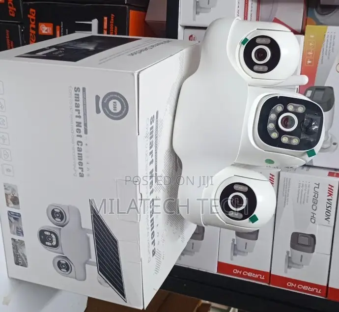 Tripple Lens Solar PTZ Camera 0212