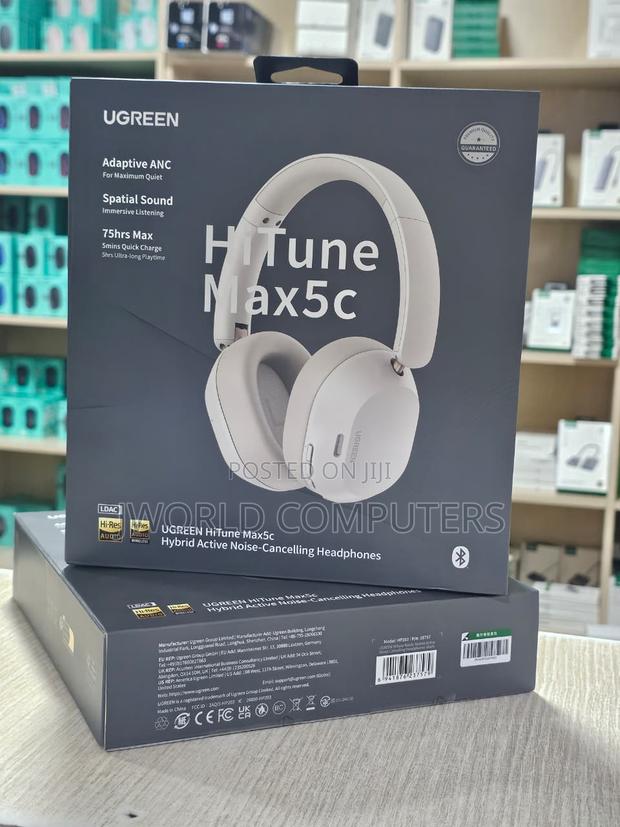 Headphones Ugreen Max5c Hybrid Active Noise Cancelling Headphones