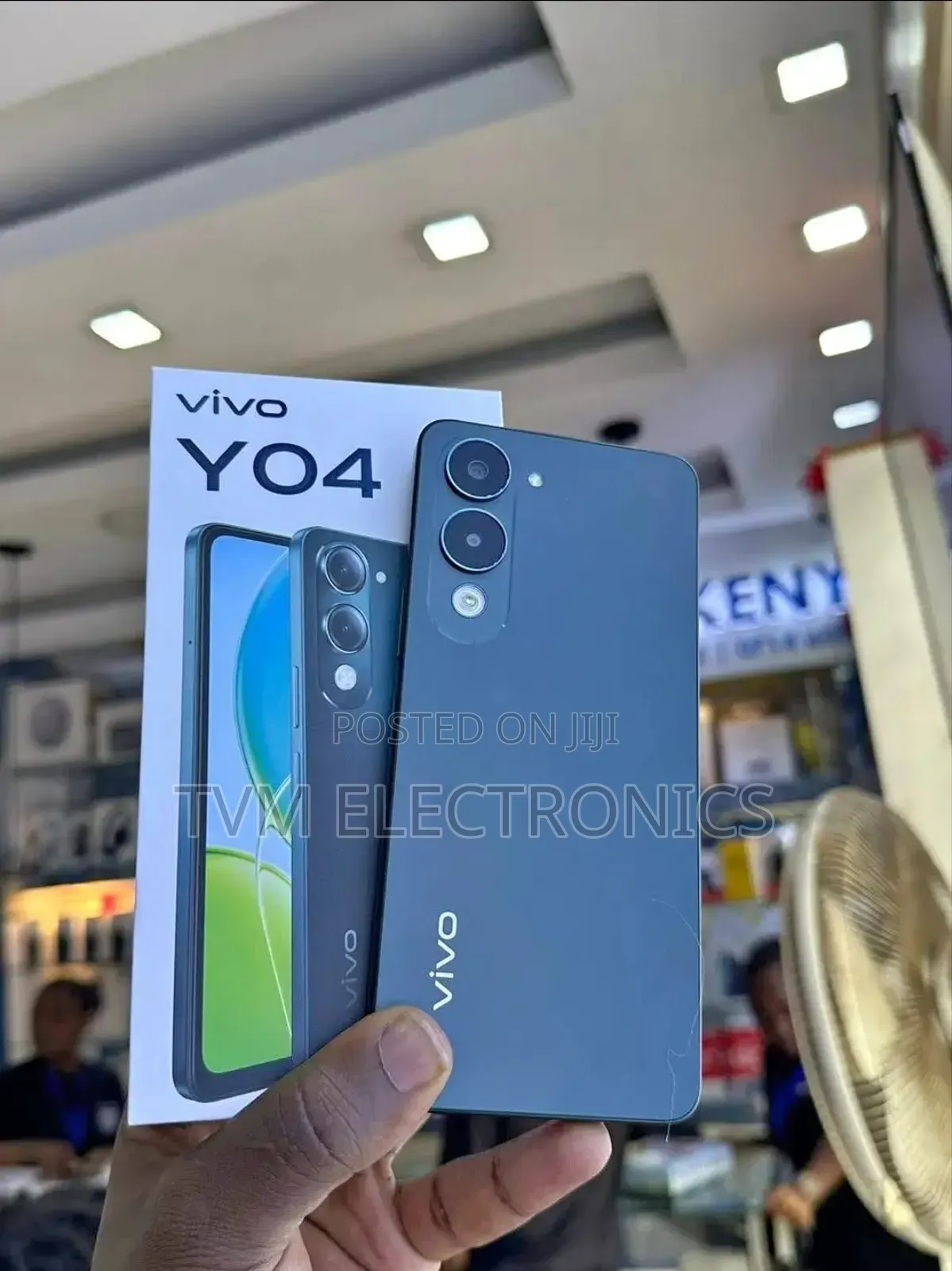New Vivo Y04 64 GB Gray