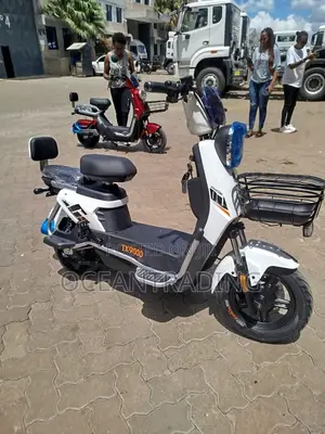 New Motorcycle 2024 White