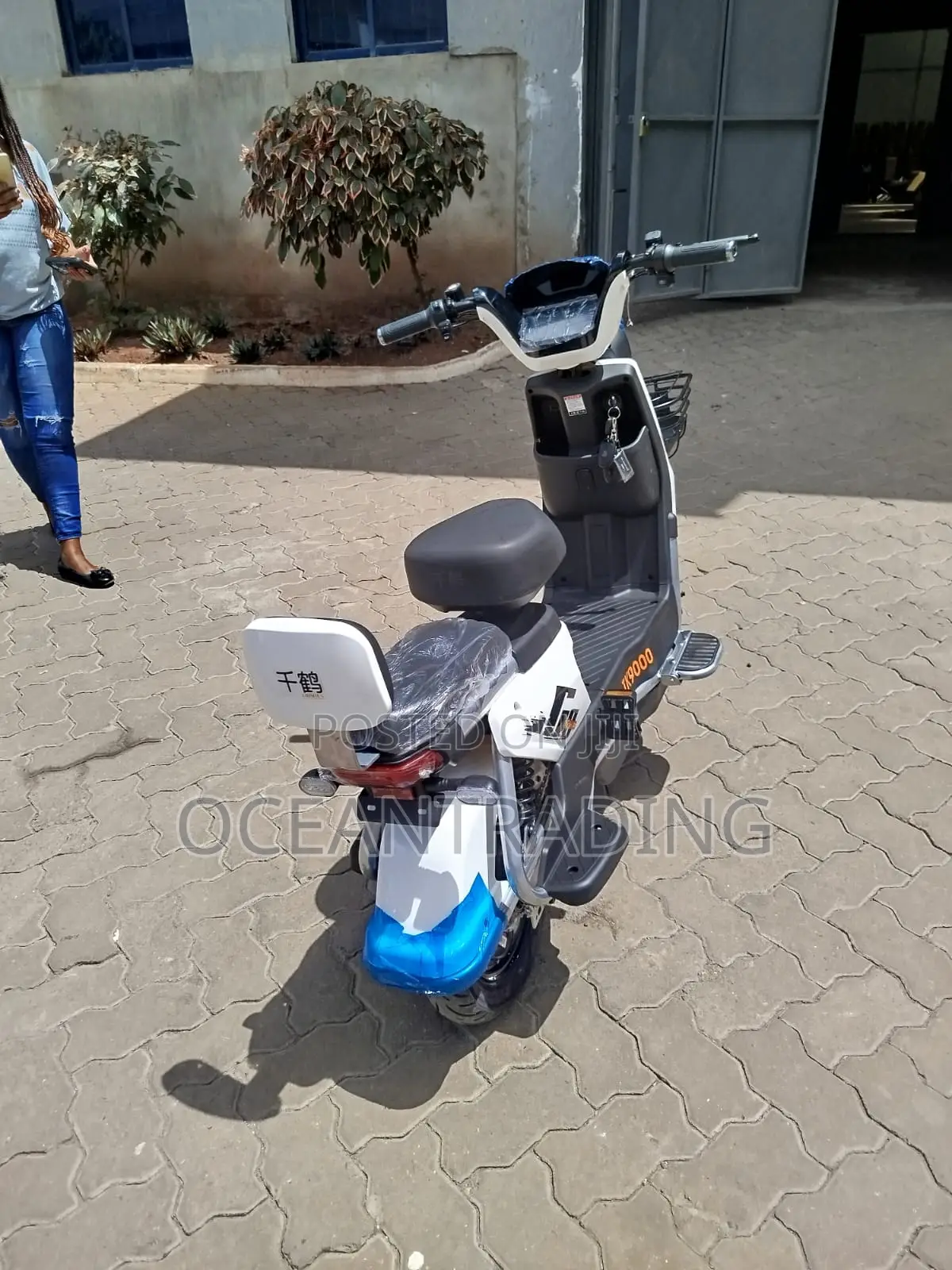 New Motorcycle 2024 White
