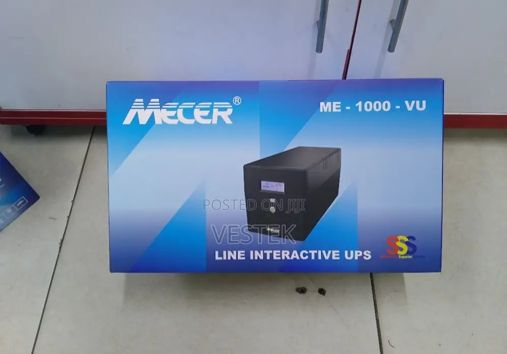 Quality Mecer 1000va Line Interactive Ups- Me-1000-Vu 600w 12v7ah