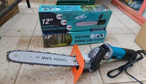 Electric Chainsaw Stand/Convert 4inch Grinder Into 12inch Chainsaw