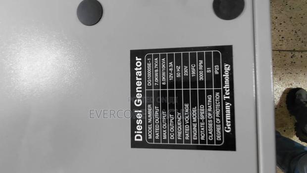 10kva Diesel Silent Generator Single Phase Output. - thumbnail 3