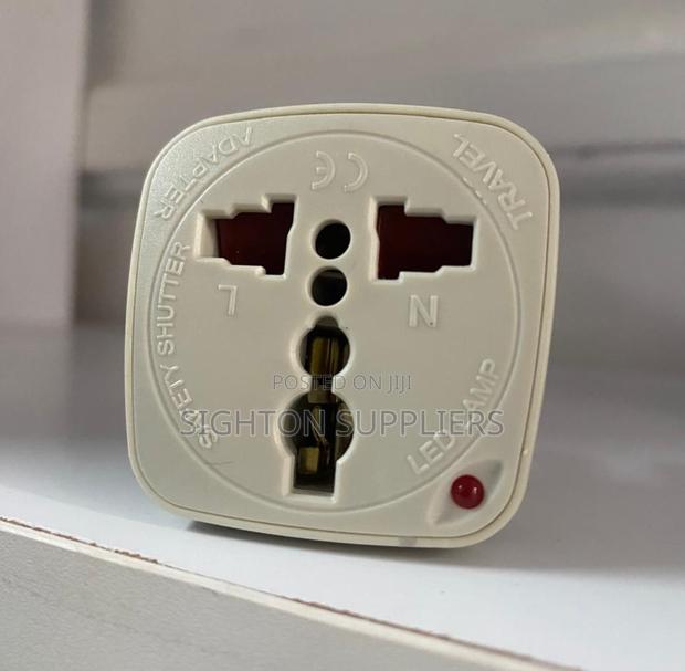 Universal Travel Power Adapter With Socket Plug - main view