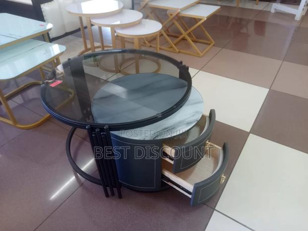 Modern Glass Coffee Table - main view