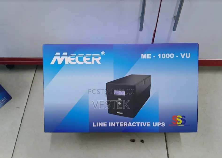 Mecer 1kva Line Interactive Ups 1000va Me-1000-Vu)