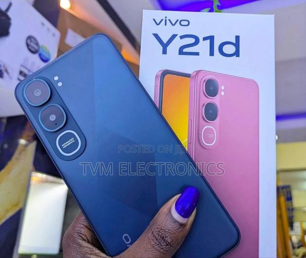 New Vivo Y21d 128 GB Black