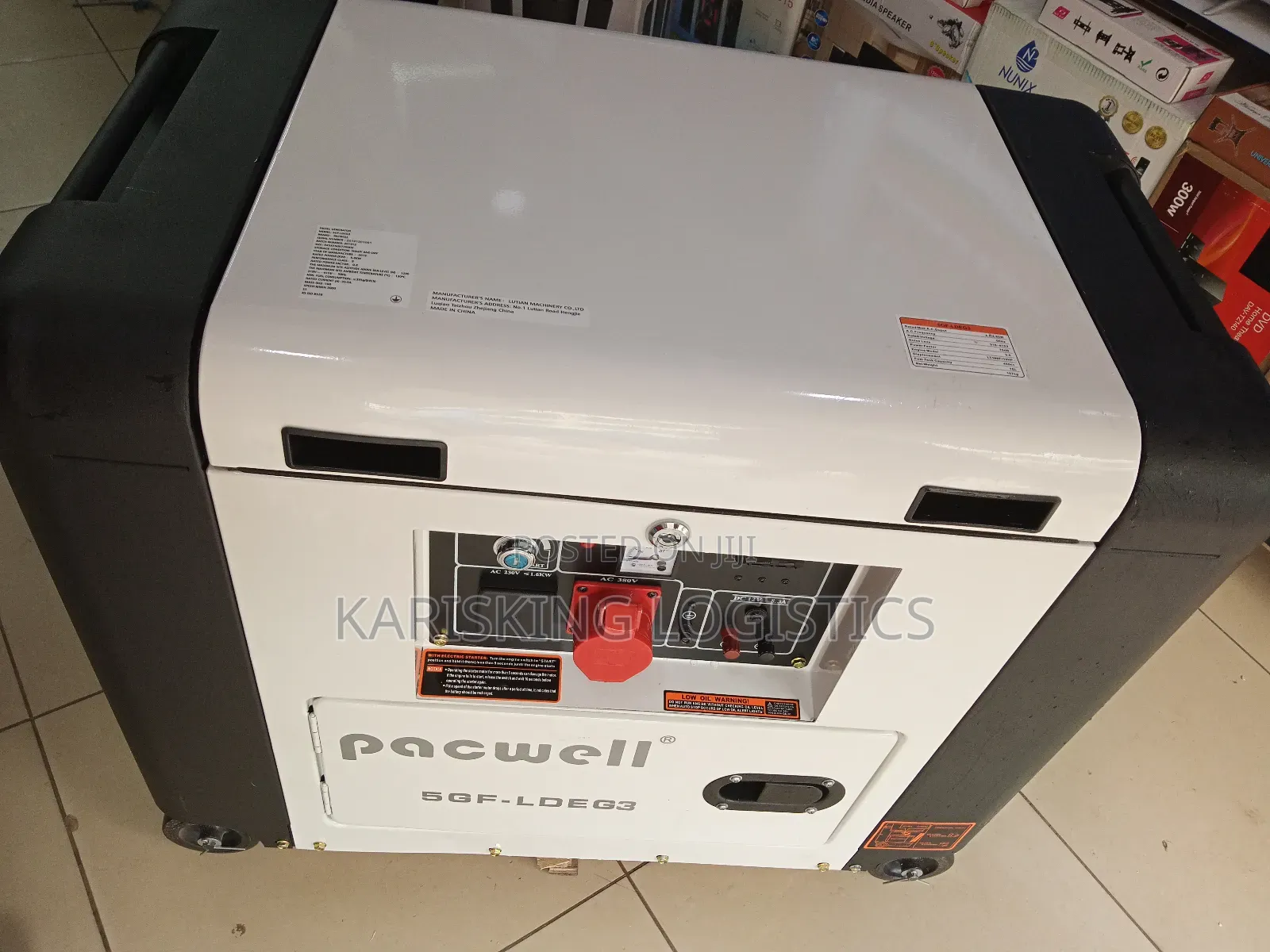Pacwell Three Phase Diesel Silent Generator 11.5kva