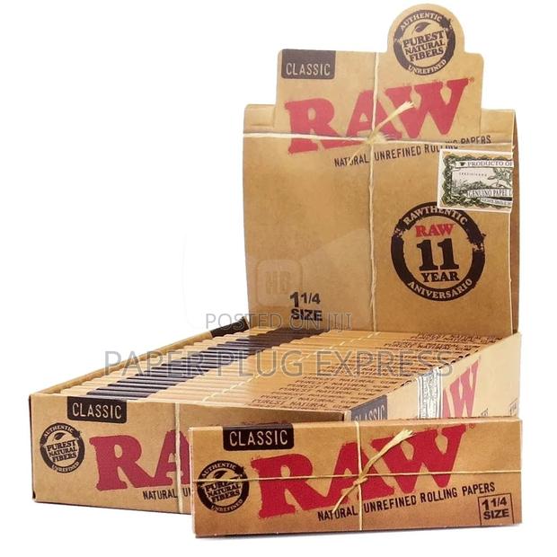 Raw Brown Rolling Paper - 1 1/4 Size Brown - main view