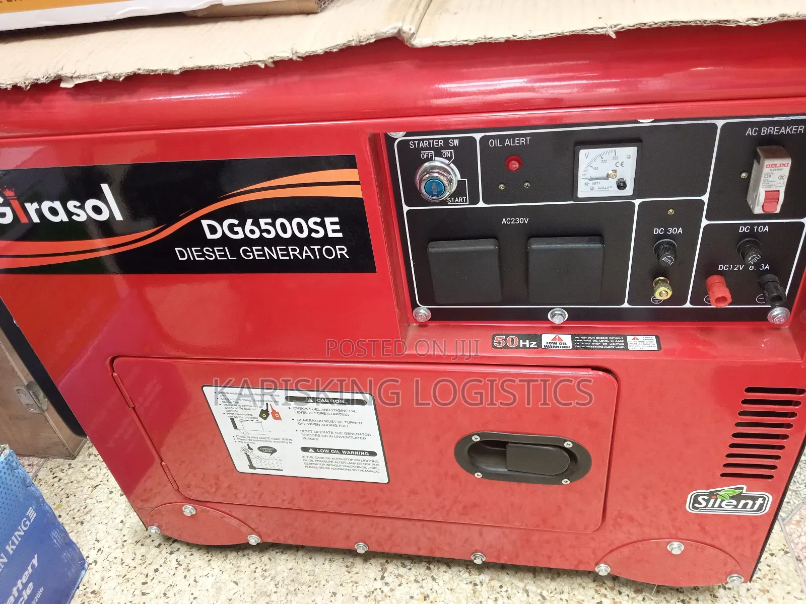Girasol Diesel Silent Generator 8kva