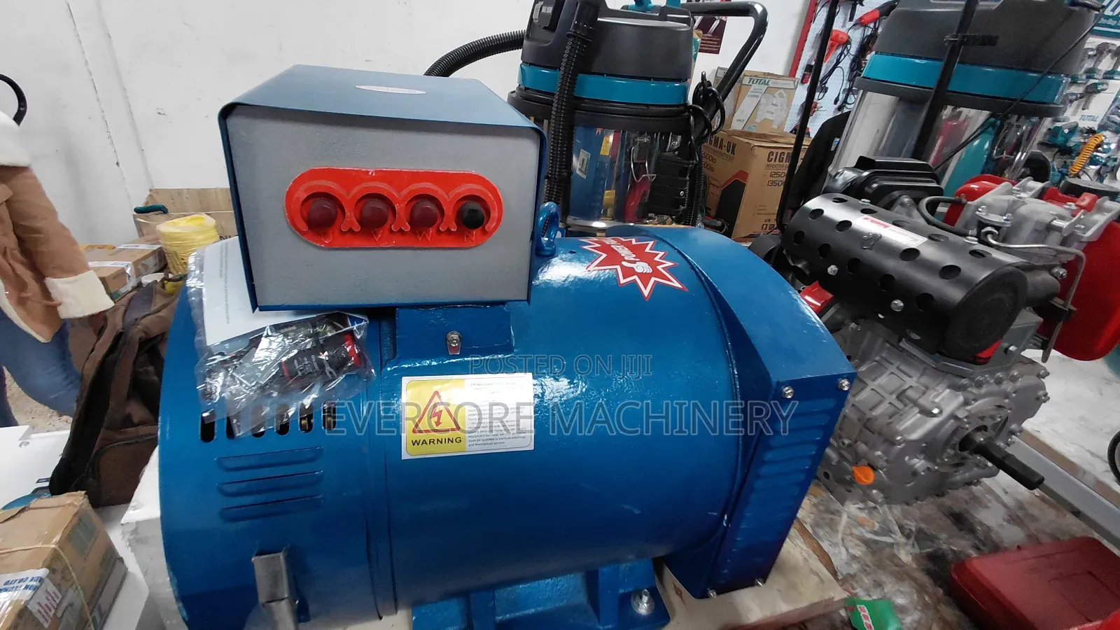 Heavy Duty 15kw Alternator Machine.