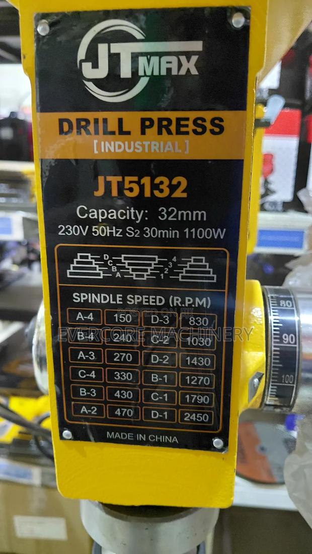 Drill Press Machine 32mm Electric Powered Brand New. - thumbnail 3