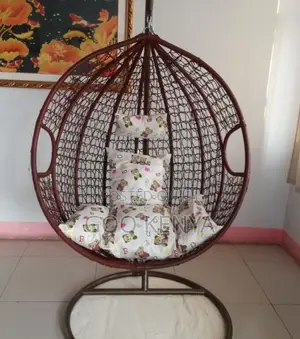Home Chair; Durable Indoor/Outdoor Rattan Chair for Balcony and Garden